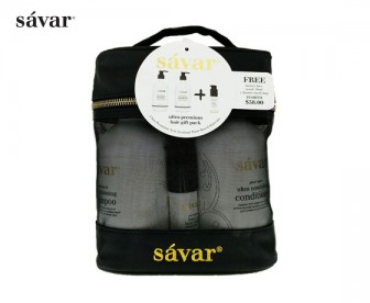 Savar 日常发质护理套装(2件套+赠品1件+小样2件+纱网袋) Savar 日常发质护理套装(2件套+赠品1件+小样2件+纱网袋)
